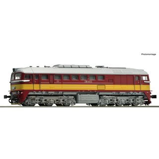Roco 7390002 Diesellokomotive 781 505-3, CSD, Ep.IV, DCC  Spur TT