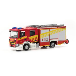 Herpa 097505 Scania CP Crewcab HLF, Feuerwehr  Mastab 1:87