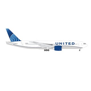 Herpa 537353 Boeing B777-200, United Airlines  Mastab 1:500