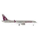 Herpa 537384 Boeing B737 Max 8, Qatar Airways  Mastab 1:500