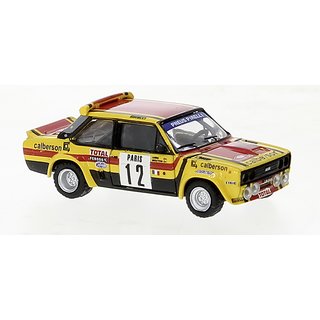 Brekina 22659 Fiat 131 Abarth, 1980, 12 Michele Mouton, Siebte Monte Carlo  Mastab: 1:87