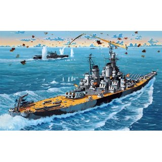 Revell 05183 USS New Jersey Mastab 1:1200