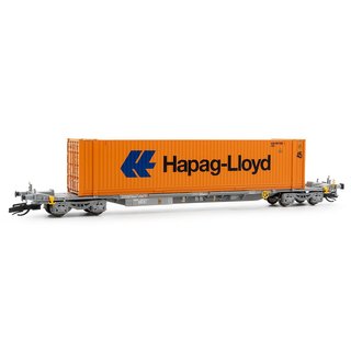 *Hornby HN9752 Containerwagen Sffgmss, TOUAX, Ep.VI, Hapag-Lloyd  Spur TT
