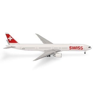 Herpa 529136-003 Boeing B777-300ER, Swiss Internat. Air Lines  Mastab 1:500