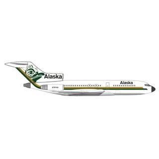 Herpa 537292 Boeing B727-100, Alaska Airlines, Totem Pole  Mastab 1:500