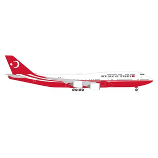Herpa 537520 Boeing B747-8 BBJ, Turkey Government  Mastab 1:500
