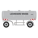 Herpa 952422 Wassertransportanhnger 2a, Leonhard Weiss...