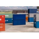 Faller 182054 20 Container, blau, 2er-Set  Spur H0