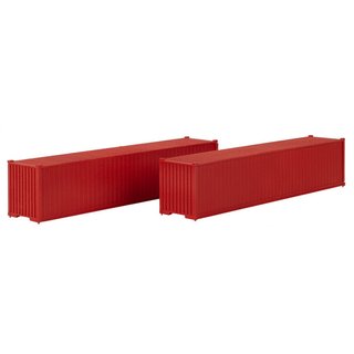 Faller 182154 40 Container, rot, 2er-Set  Spur H0