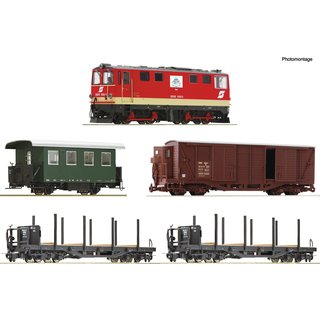 Roco 5540001 5-tlg. Zugset: Diesellokomotive 2095 005-1 mit GmP, BB, Ep, V  Spur H0