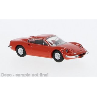 Brekina PCX870632 Ferrari Dino 246 GT, rot, 1969 Mastab: 1:87