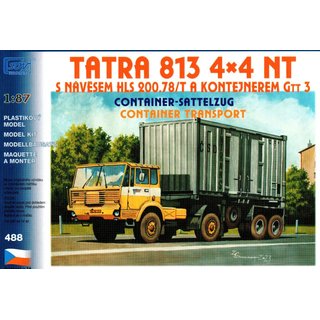 SDV 10488 Bausatz Tatra 813 4x4 TN, HLS 200.78/T,Container  Mastab 1:87