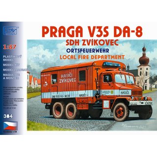 SDV 10384 Bausatz Praga V3S DA-8 Feuerlschfahrzeug Mastab 1:87