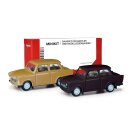 Herpa 013901-002 MiniKit 2x Trabant 601 Limousine,...