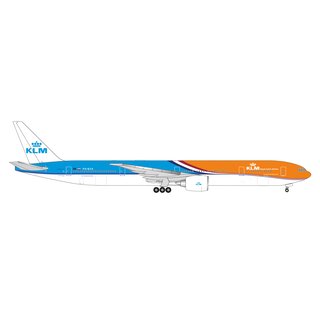 Herpa 537773 Boeing B777-300ER, KLM, Orange Pride 2023  Mastab 1:500