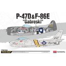 Faller 492530 1/72 P-47D & F-86E Gabreski