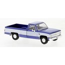 Brekina 19652 Chevrolet C 20, blau/wei Mastab: 1:87