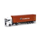 Herpa 318228 MAN TGX GM Container-Sattelzug,...