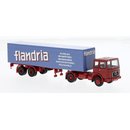 Brekina 78164 MAN F7 Koffersattelzug Flandria Mastab: 1:87