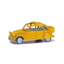 Herpa 027632-006 Citroen 2CV mit Queue, jaune Mimosa...