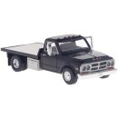 Brekina 19669 GMC Sierra Grande Plattform PickUp, schwarz...