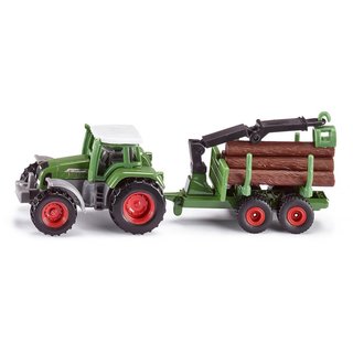 SIKU-Modelle 1645 Traktor mit Forstanhnger