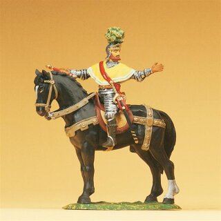 PREISER 52351 Georg von Frundsberg zu Pferd Massstab: 1:25