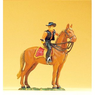 PREISER 54823 Sheriff zu Pferd, mit Revolver Massstab: 1:25