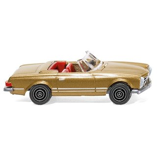 WIKING 014249 MB 250 SL Cabrio, gold metallic Massstab: H0