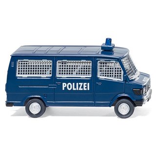 WIKING 086431 MB 207 D, Polizei - Bus Massstab: H0