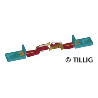 Tillig B 08843 Kupplung fuer 6achsige V 180 (2 Stueck) Massstab: TT
