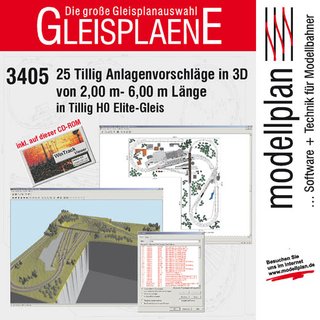 Tillig B 09547 Gleisplaene fuer H0-Elite-Gleis (CD-ROM) Massstab: H0