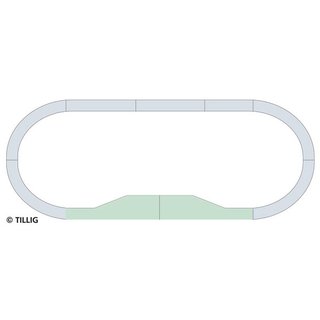 Tillig B 87492 Gleisset mit Ausweiche Pf