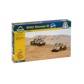 ITALERI 510007511 1:72 M4A2 Sherman III