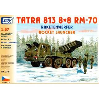 SDV 87035 Bausatz Tatra T813 8x8 RM 70 Raketenwerfer  Mastab 1:87
