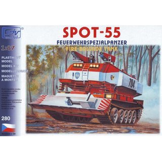 SDV 10280 Bausatz Feuerwehr-Panzer SPOT55 Mastab: 1:87