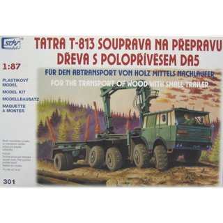 RK-Modelle SDV10301 Tatra T813 Holztransporter Massstab: 1:87
