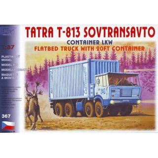 RK-Modelle Bausatz SDV10367 Tatra 813 8x8 m.Cotainer, Sowtransawto Massstab: 1:87