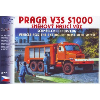 SDV 10377 Bausatz Praga V3S Schaumlschfahrzeug Massstab: 1:87