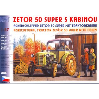 SDV 10385 Bausatz Zetor 50 Super mit Kabine Mastab 1:87