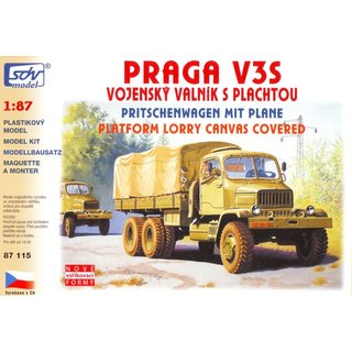 SDV 87115 Bausatz Praga V3S Pritsche/Plane (Form-NH) Massstab: 1:87