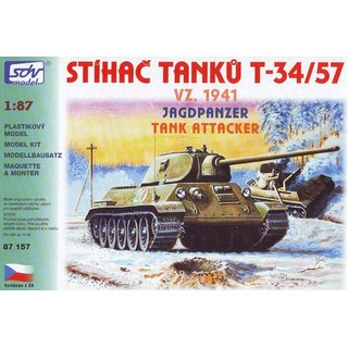 SDV 87157 Bausatz Jagdpanzer T-34-57 (1941) Mastab 1:87