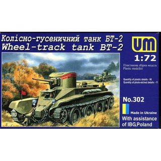 UM 72302 Bausatz Panzer BT-2, 1:72 Mastab: 1:72