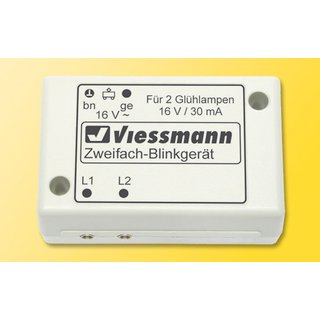 VIESSMANN 5038 N Zweifach-Blinkgeraet, gelb