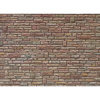 Faller 170604 Mauerplatte, Sandstein, grn-gelb-braun Mastab: H0