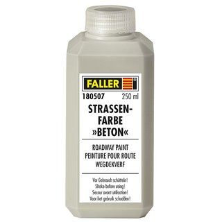 Faller 180507 Straenfarbe Beton, 250 ml Mastab: H0, TT, N, Z