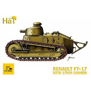 HT 378113 1/72 Renault FT 17 / 37 mm Kanone Mastab: 1/72
