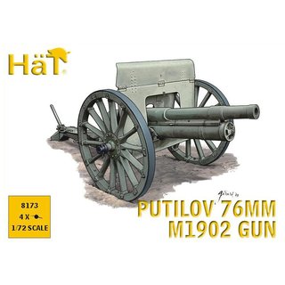 HT 378173 1/72 WWI Putilov M1902 Geschtz Mastab: 1/72