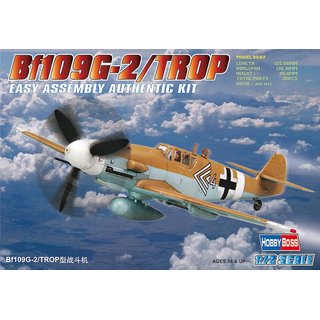 HobbyBoss 380224 1/72 Me Bf 109 G-2 TROP Mastab: 1/72