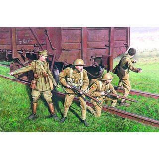 ICM 435301 1/35 WWI Britische Infanterie, 1917-1918 Mastab: 1/35